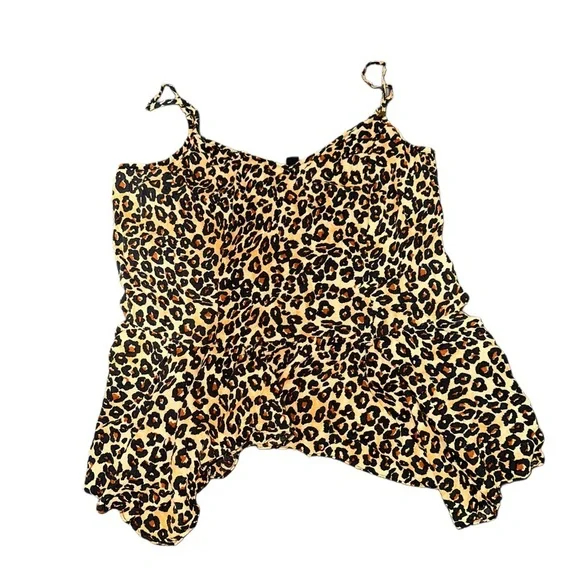Chic Leopard Print Cami Top - Picture 2 of 5